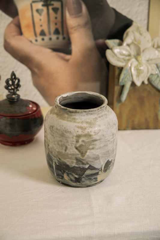 Black & Gray Vase