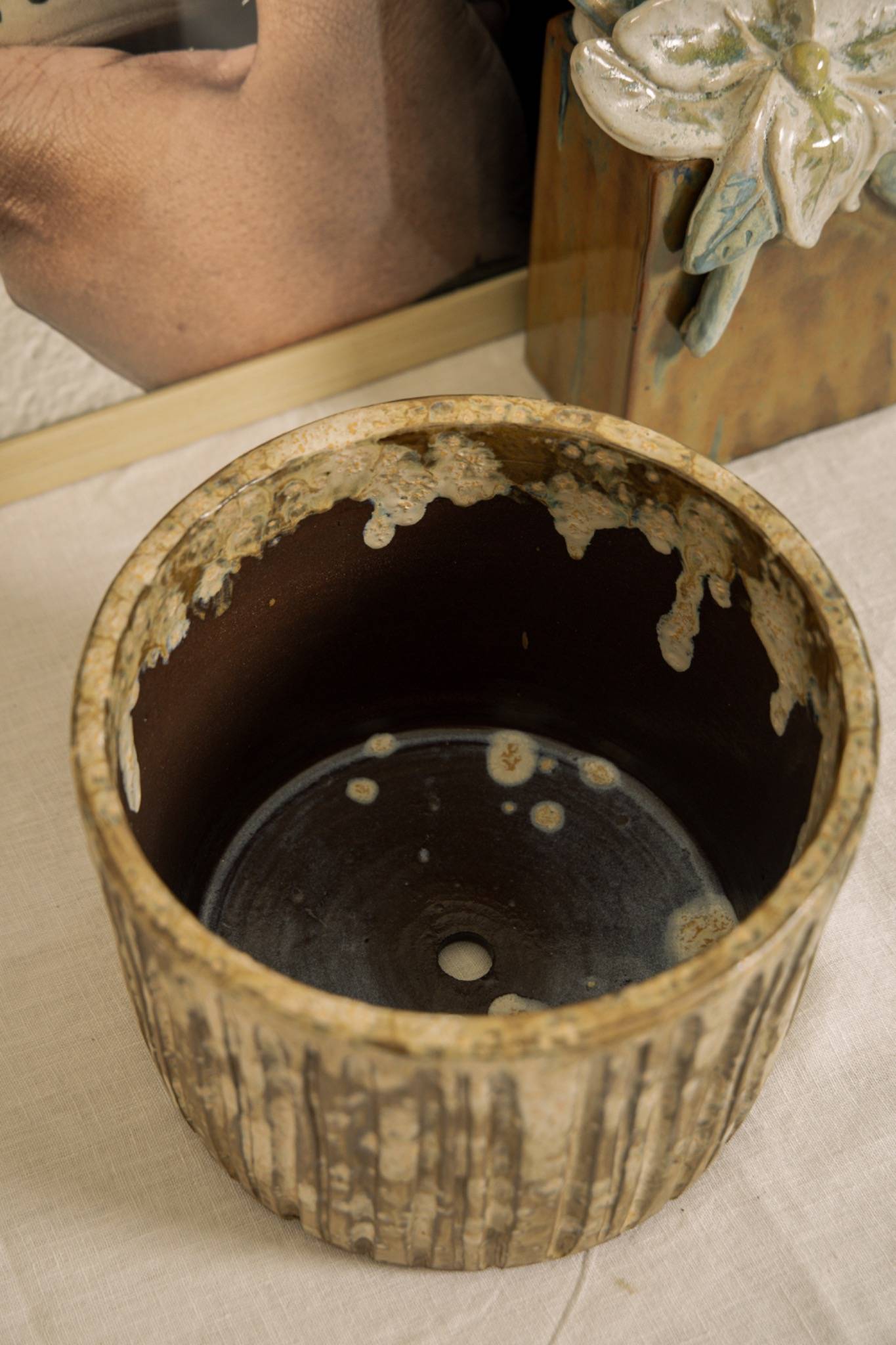 Artisan Textured Planter