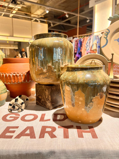Drip Glaze Vase Collection