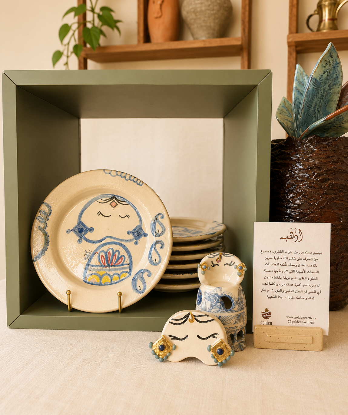 Eth-ha-ba Plate (اذْهَبه)